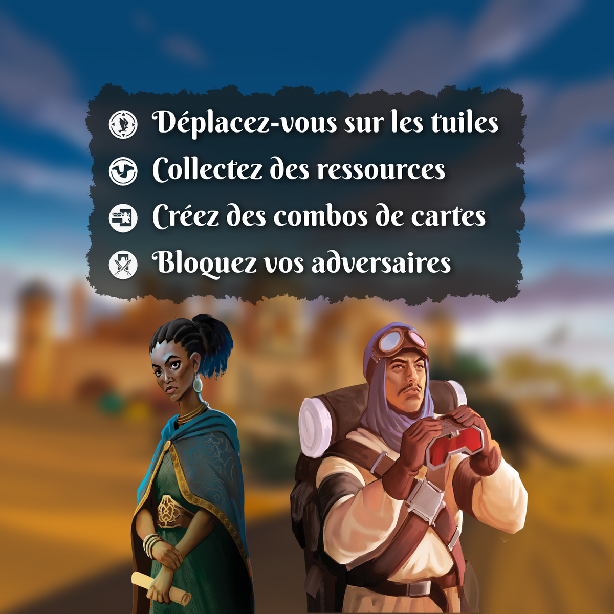 Principe du jeu SAHWARI